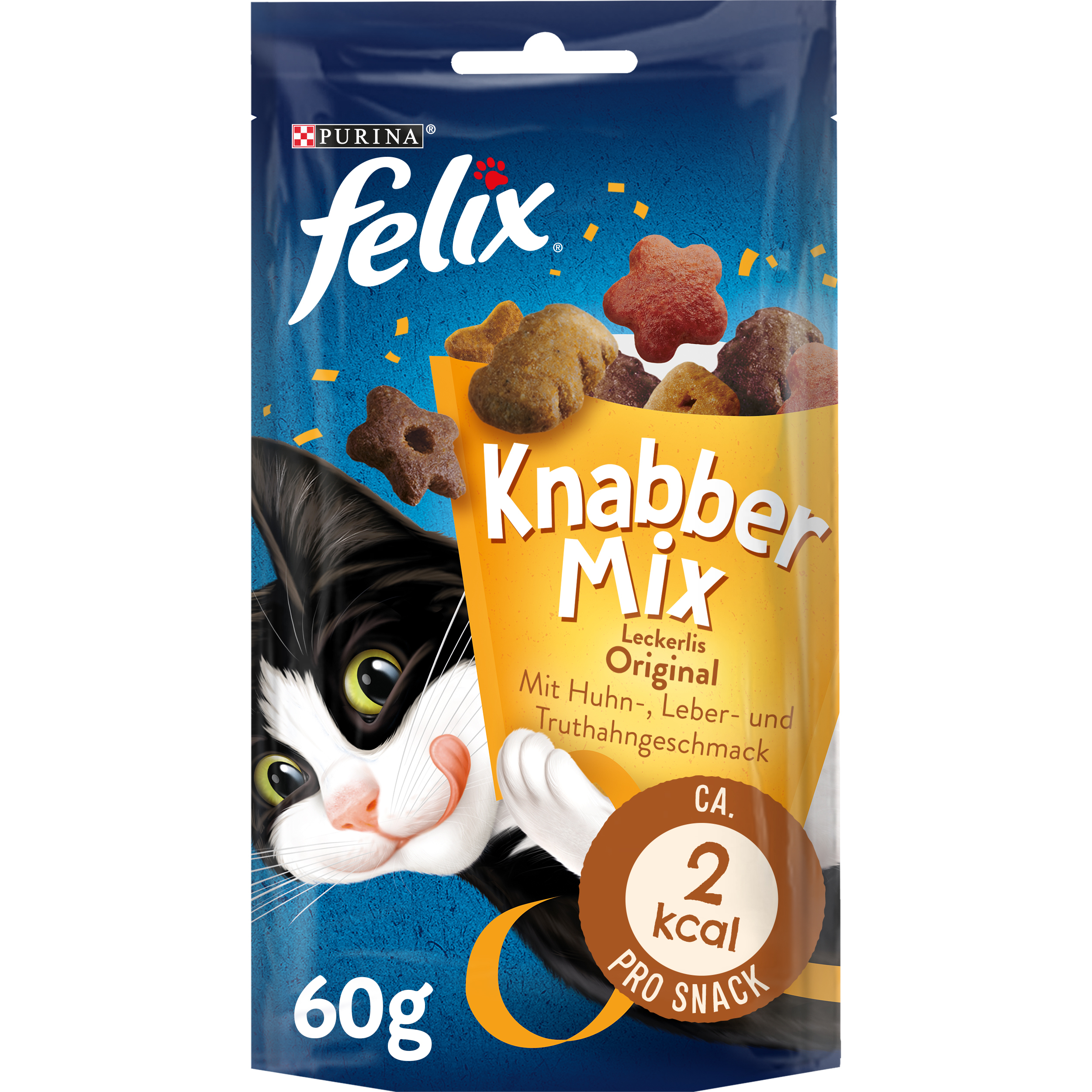 Felix Snacks Felix KnabberMix 8x60g Original