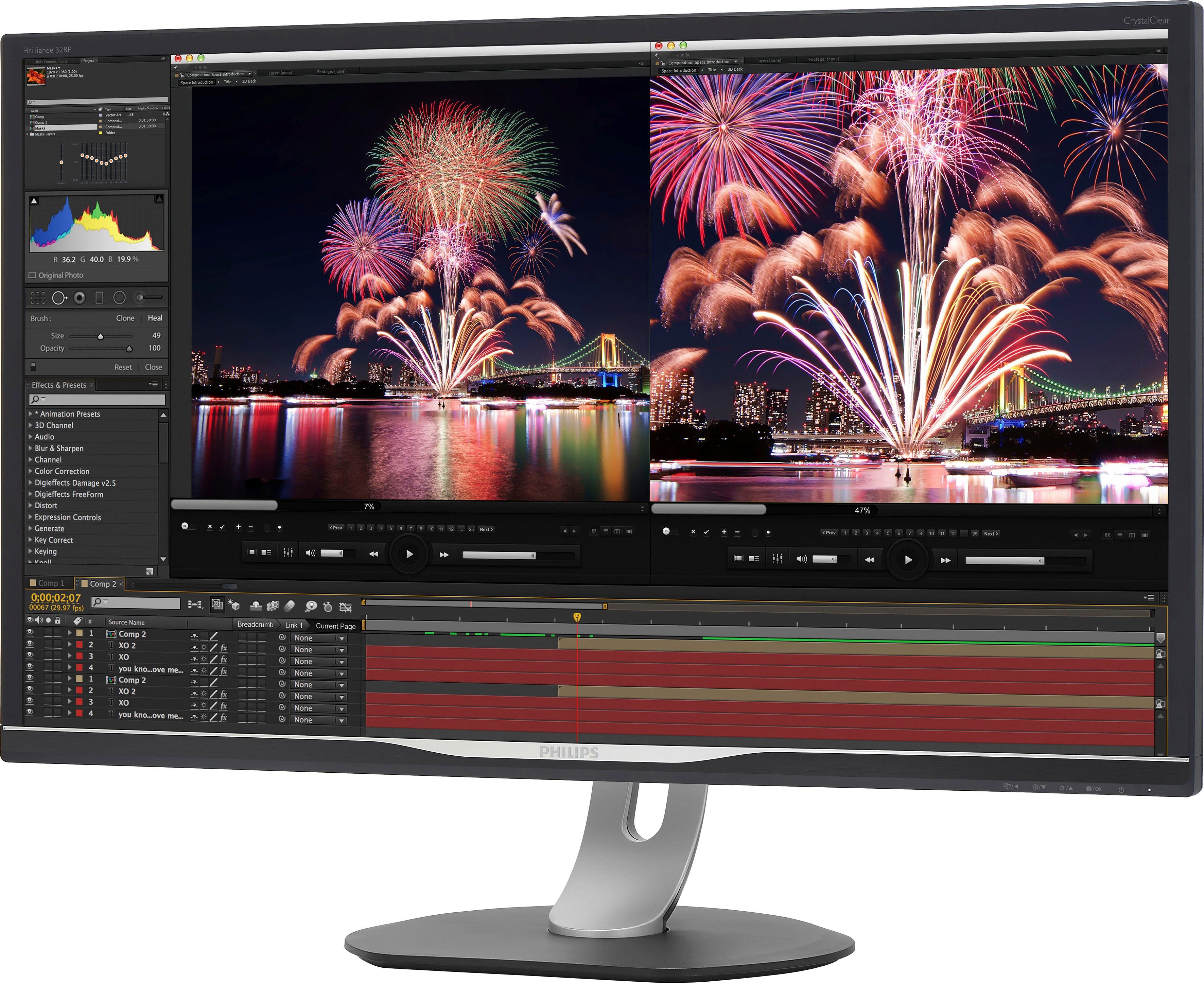 Philips 328P6AUBREB/00 Gaming-Monitor (80,1 cm/31,5 