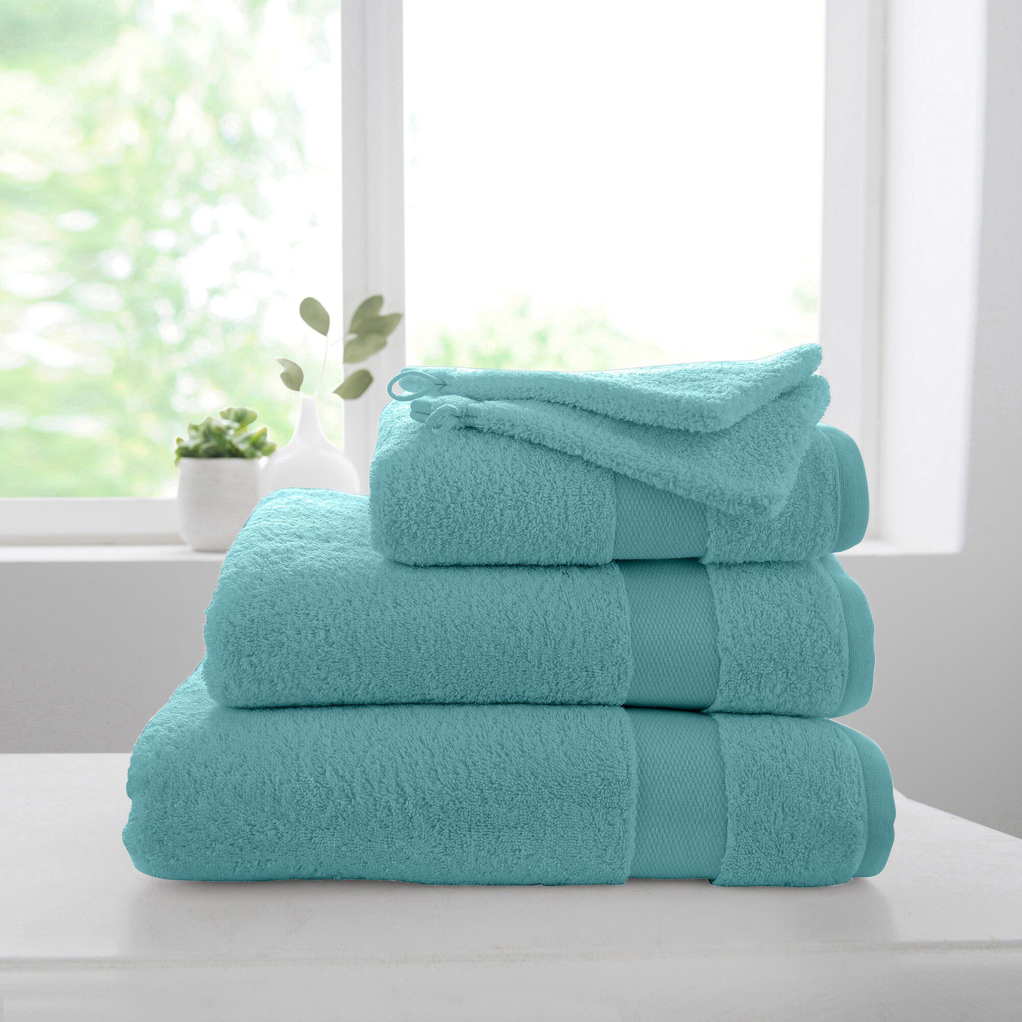Éponge unie coton modal 500 g/m²