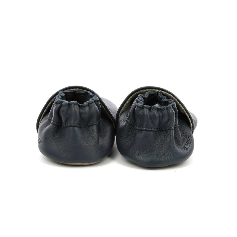 Chaussons cuir tannage vegetal Mywood