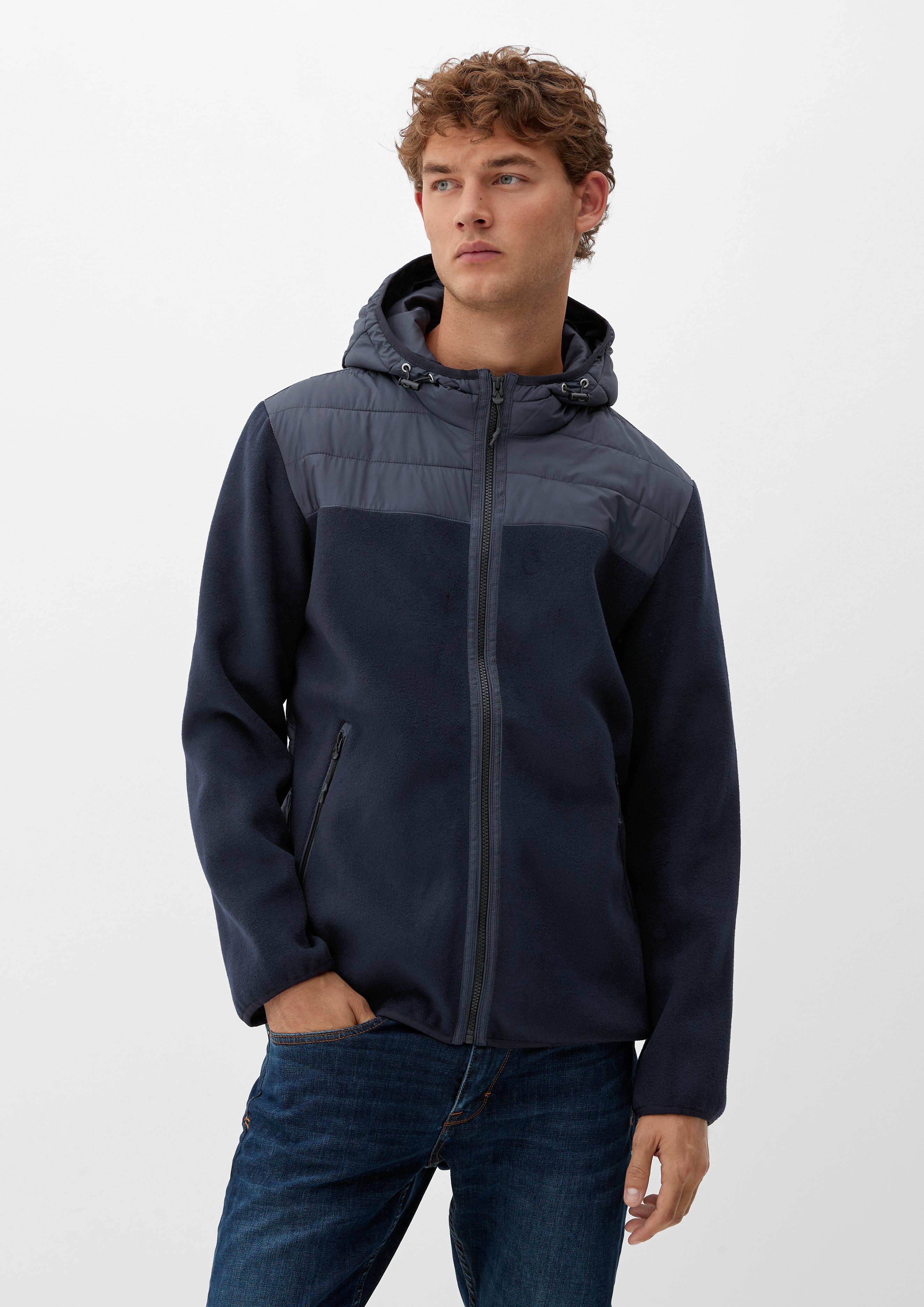 Jacke im Materialmix  2120560-5959