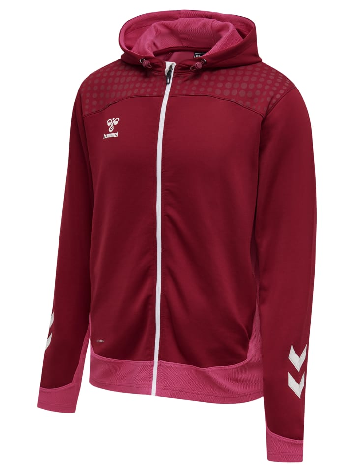 Hummel Hummel Reißverschluss Kapuzenpullover Hmllead Herren in BIKING RED günstig kaufen