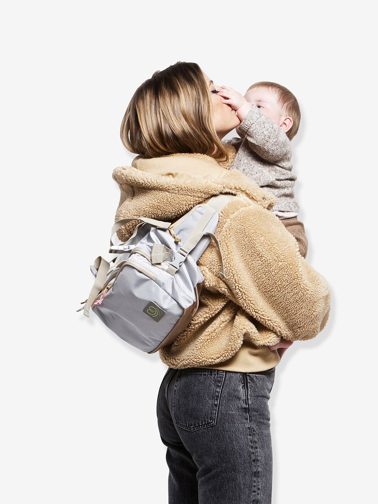 Sac à langer multi-fonctions CaravanBag LOVE RADIUS gris