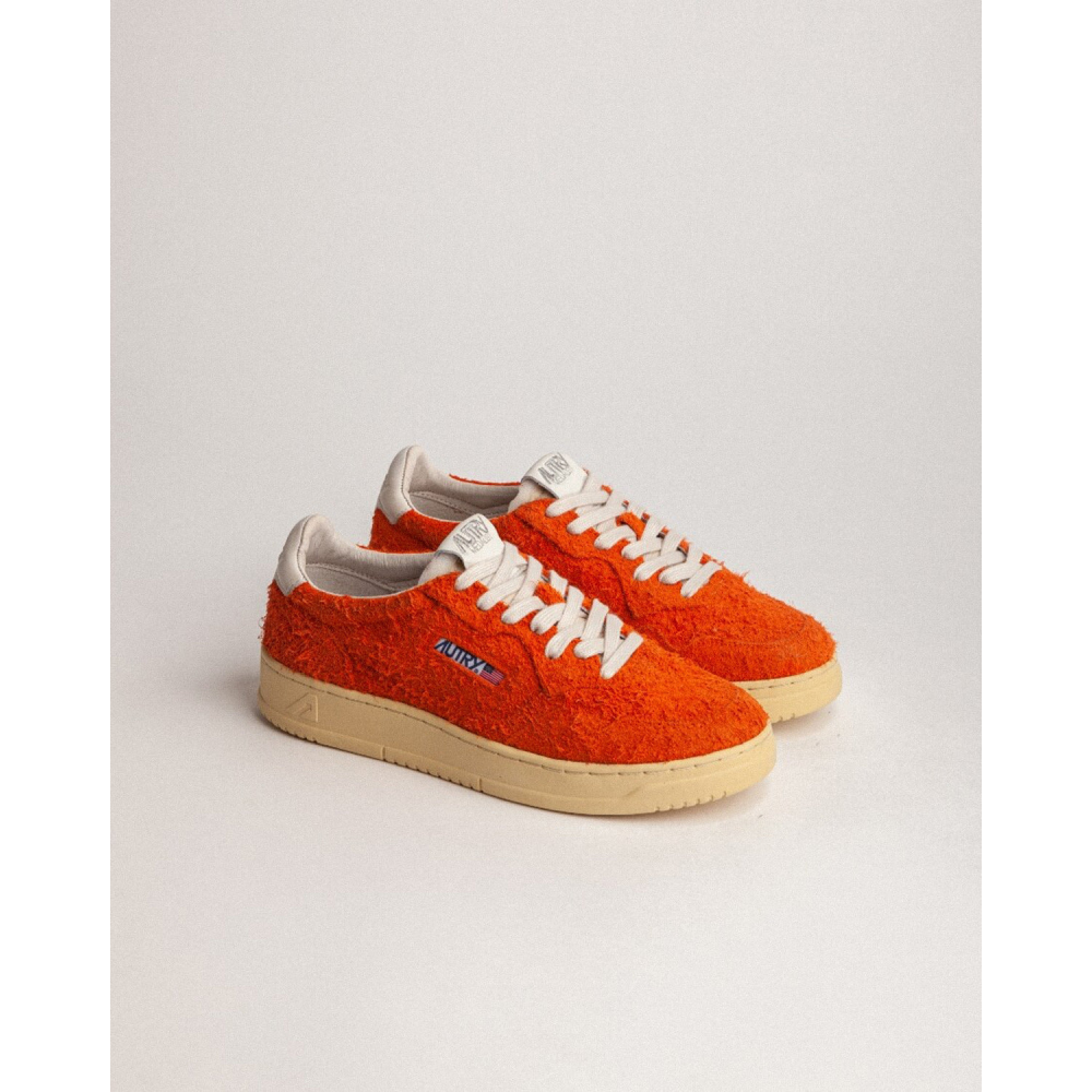 Autry Medalist Hairy Suede AULMHS02 / orange