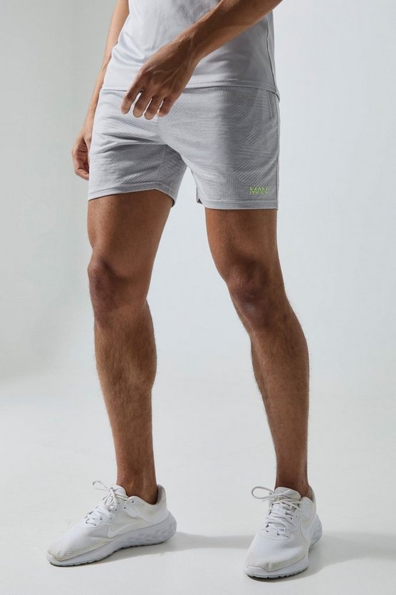 Man Active 5 Inch Jacquard Shorts