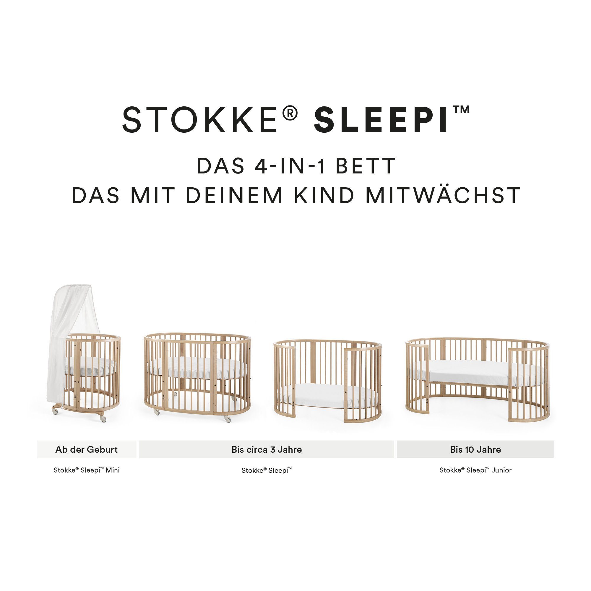 Matratzenschoner Stokke Nässetop für die Sleepi Mini Matratze oval Stokke