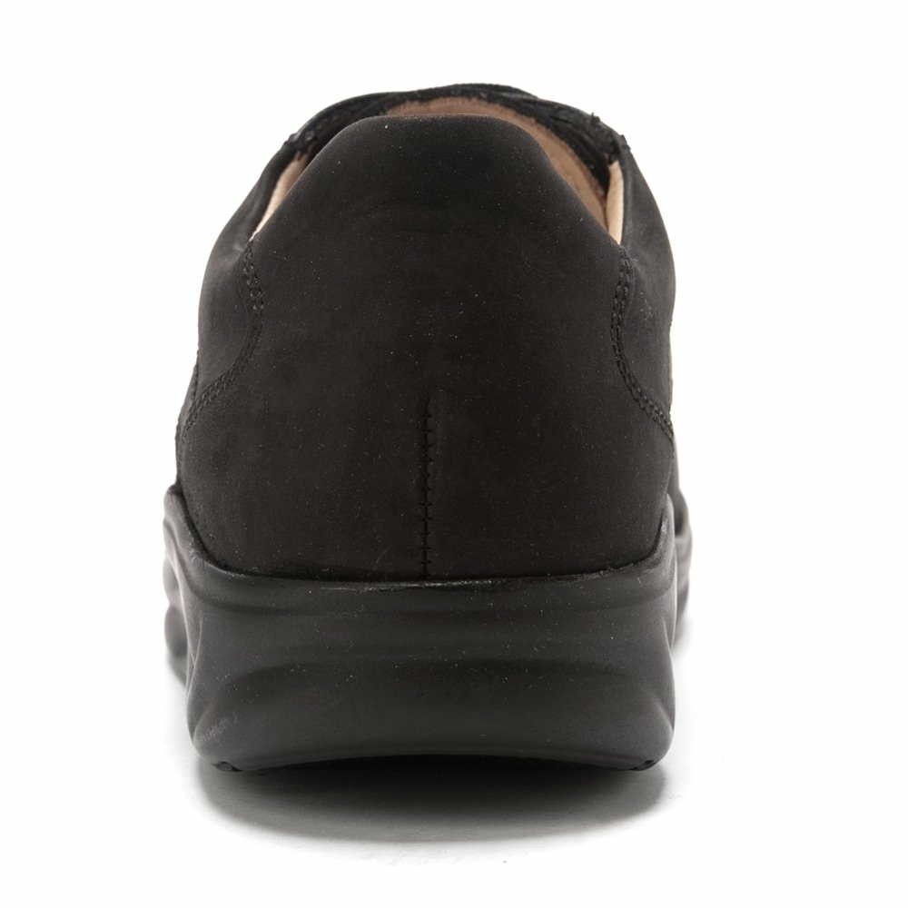 FINN COMFORT Komfort Schnürer schwarz Pretoria-schw. Nubuk
