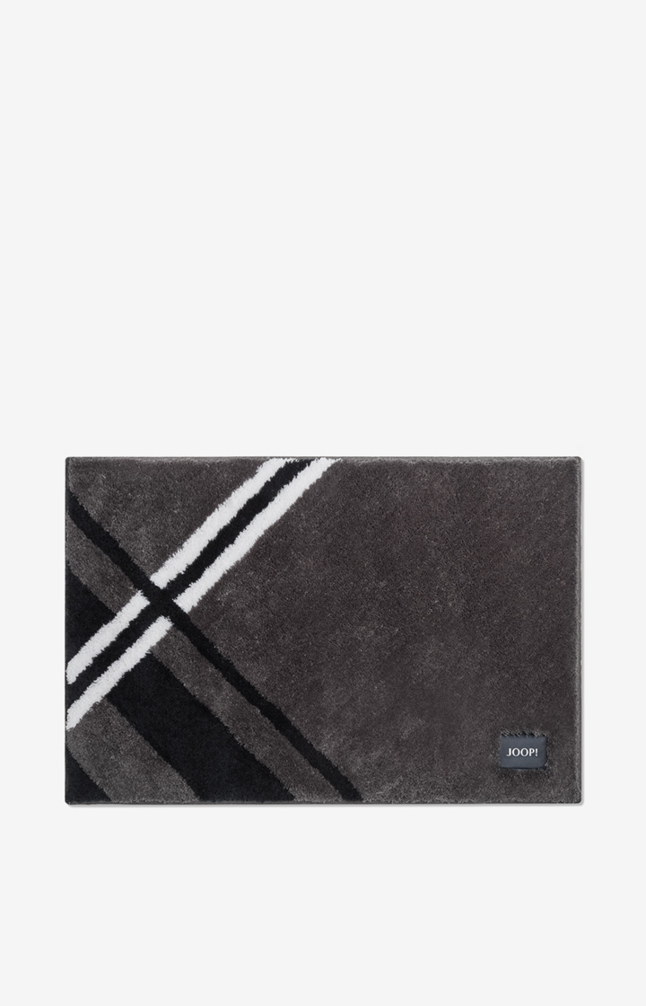 Badteppich JOOP! CHECKS in Kiesel, 60 x 90 cm