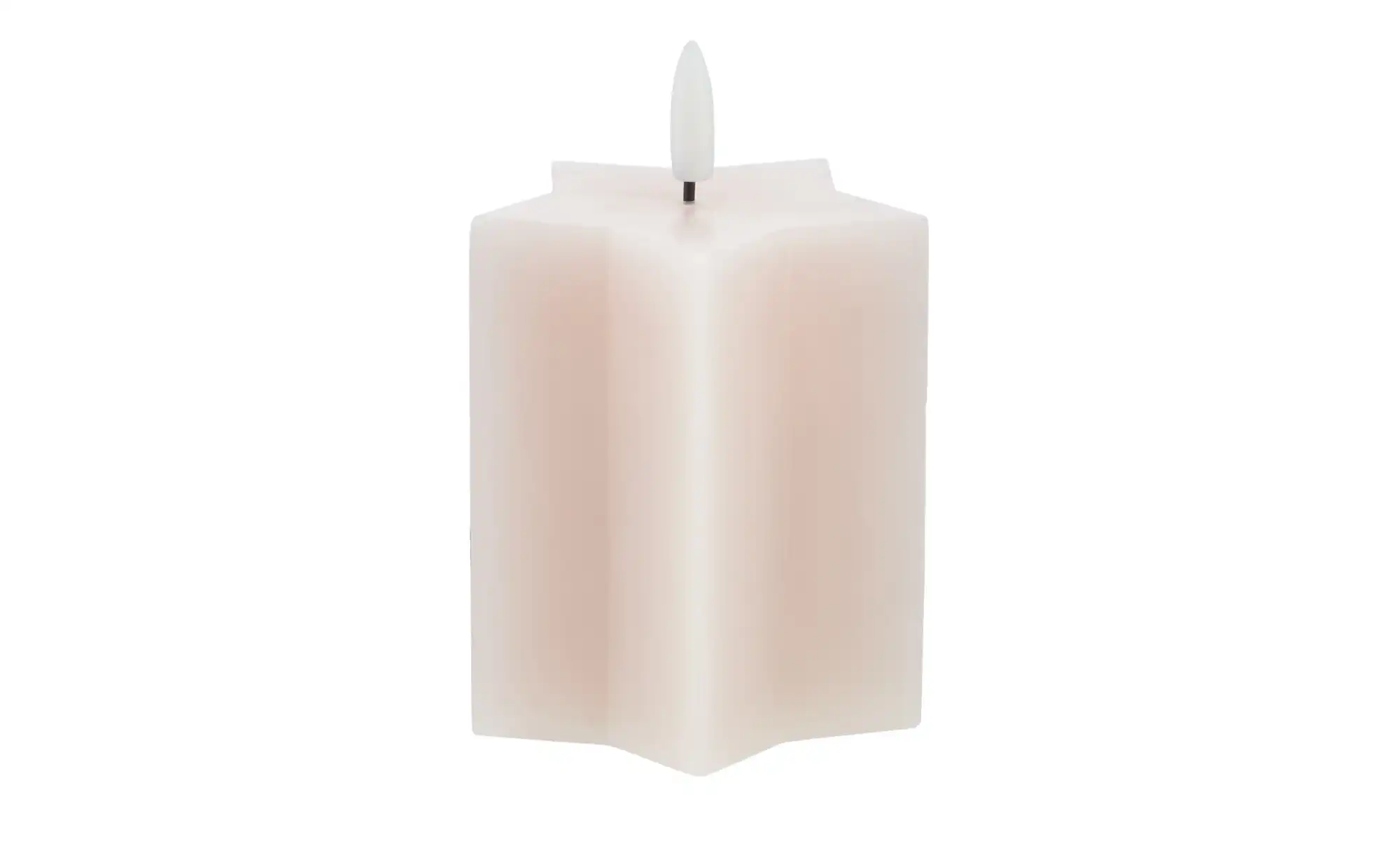 HOME STORY LED Kerze Stern