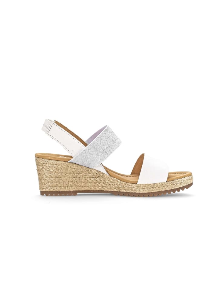 Gabor Comfort Keilsandaletten in weiß günstig kaufen