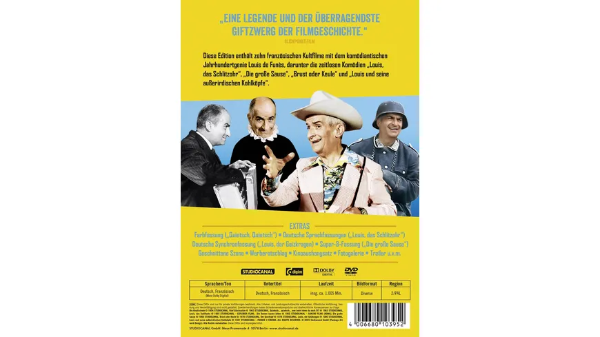 Best of Louis de Funes  [10 DVDs]
