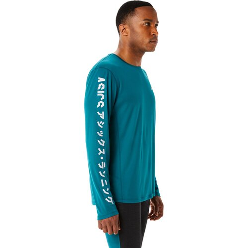 HERREN T-SHIRT KATAKANA LS TOP