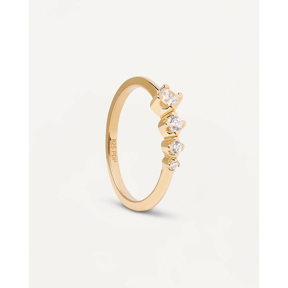 P D Paola Bague pour femme 925 Argent or Bague