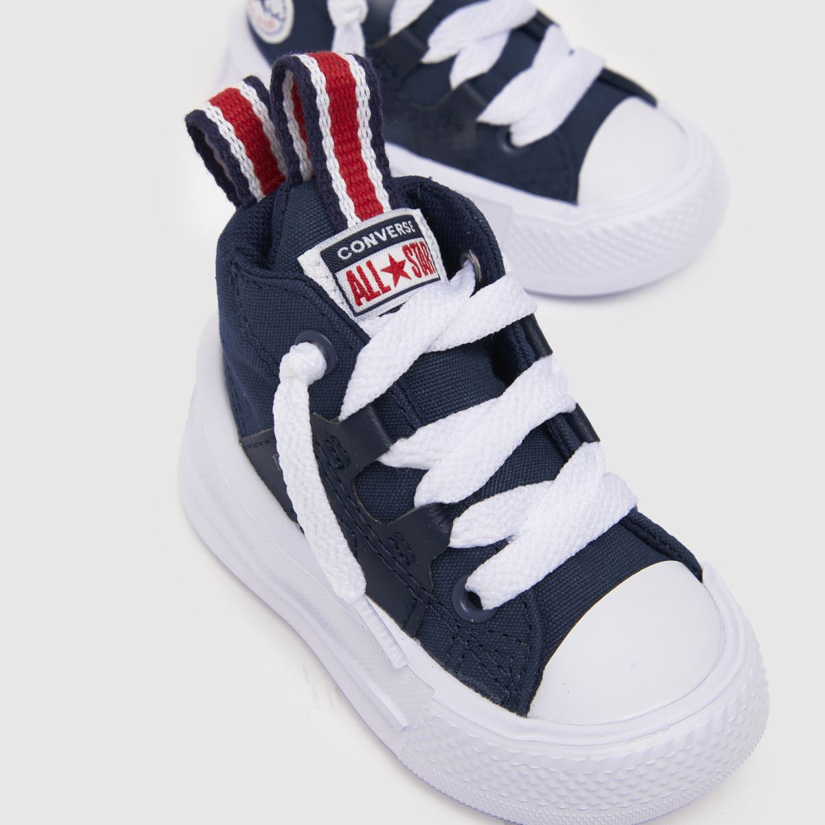 Converse marinblå och vita all star ultra pojkar småbarnsskor