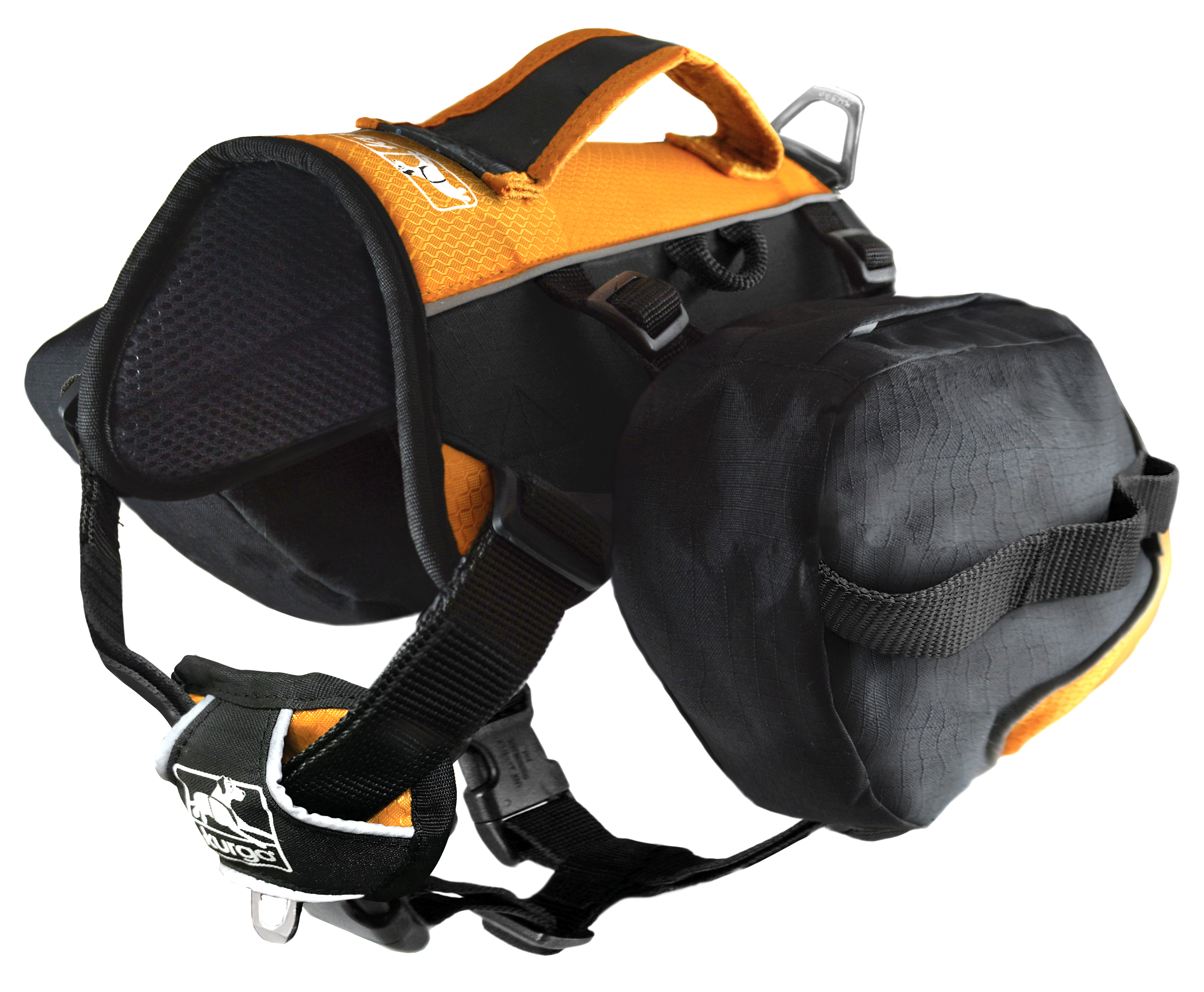 Kurgo Tragetaschen Kurgo Baxter Hunderucksack schwarz/ orange M