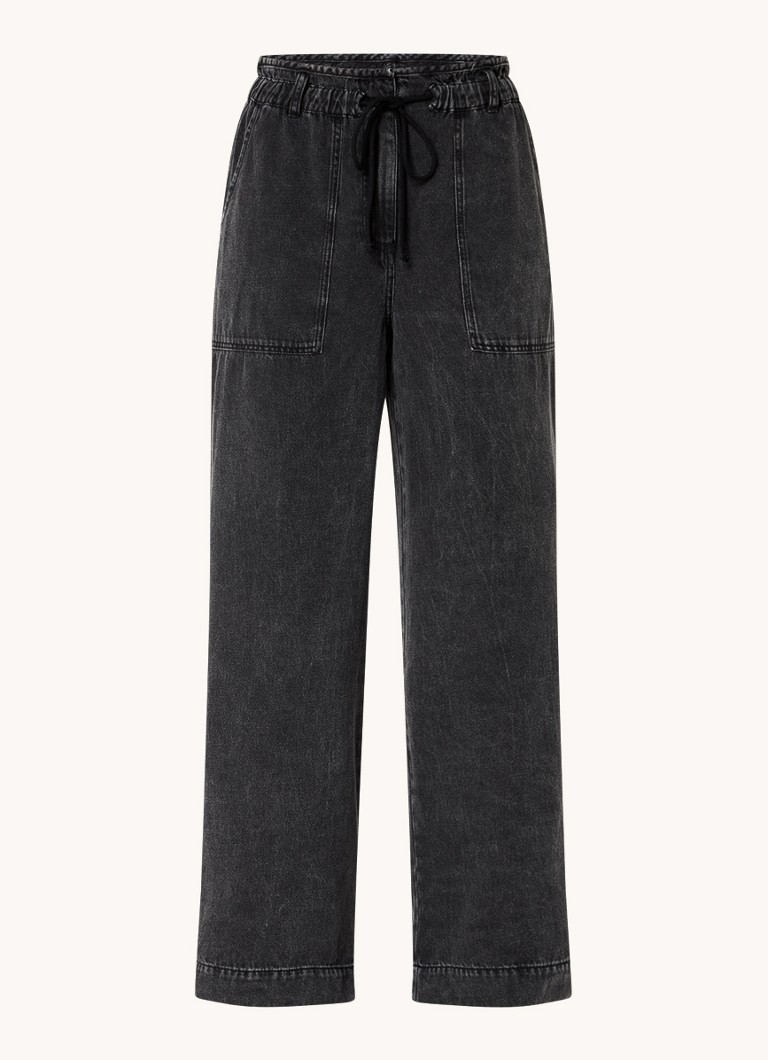 Rails Ryan High-Waist-Jeans mit lockerer Passform aus Lyocell-Mischgewebe und Kordelzug