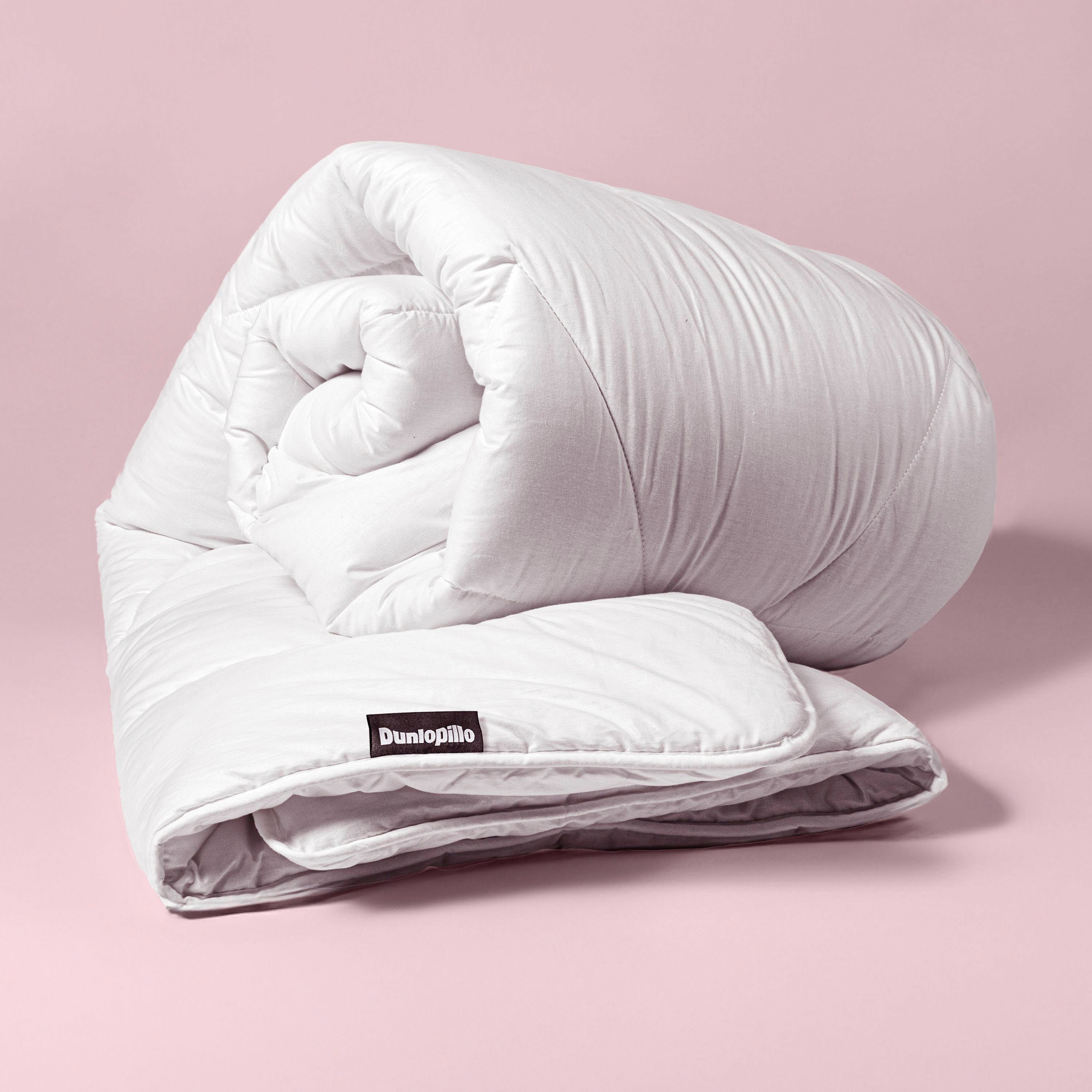 Baumwollbettdecke, Life Bettdecke 135x200, 155x220, Dunlofill® Vital High-Tech-Faser, Dunlopillo, Füllung: Polyester, Bezug: 100% Baumwolle, Bettdecke mit Aqua-Clean-Gewebe, Komfort, Pflegeleichtigkeit