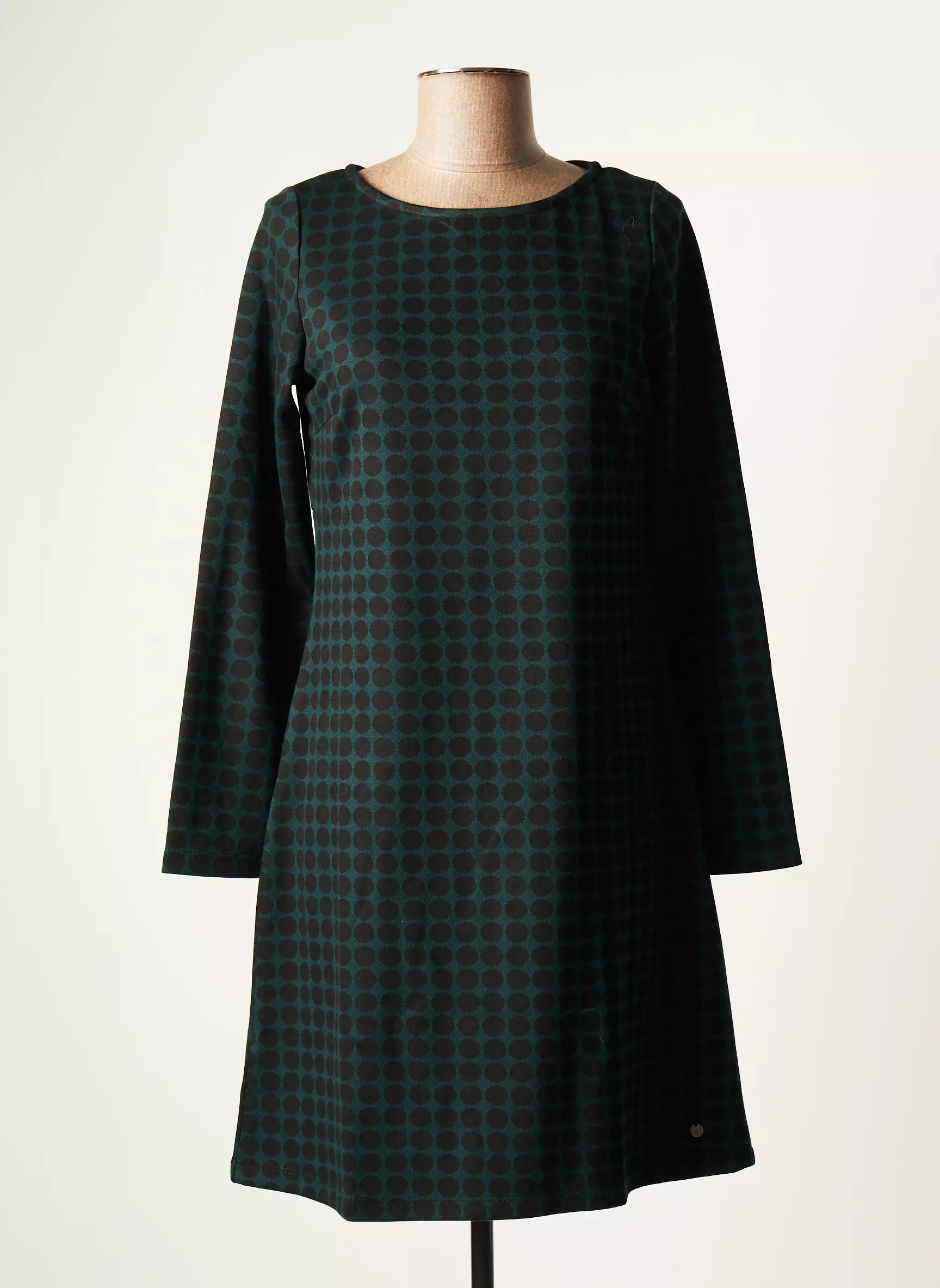 Surkana Robes Courtes Femme couleur vert