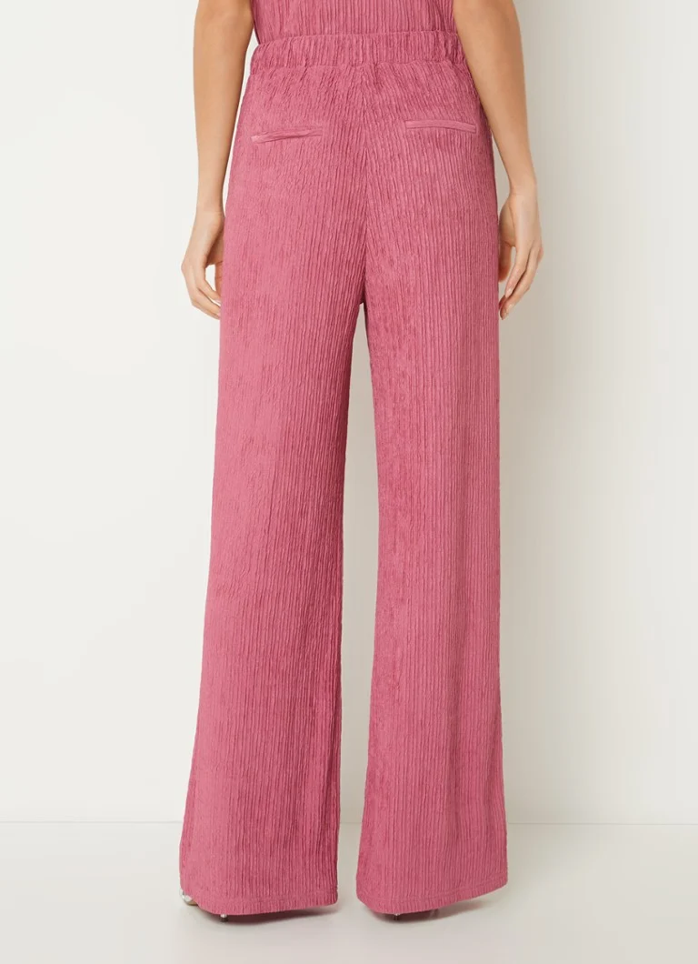 Aaiko Ramona high waist loose fit trousers with side pockets
