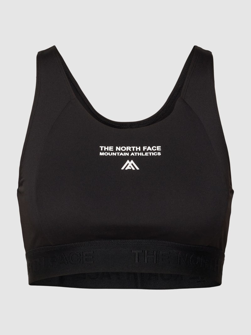 Multifunktions-BH mit Logo-Print in schwarz