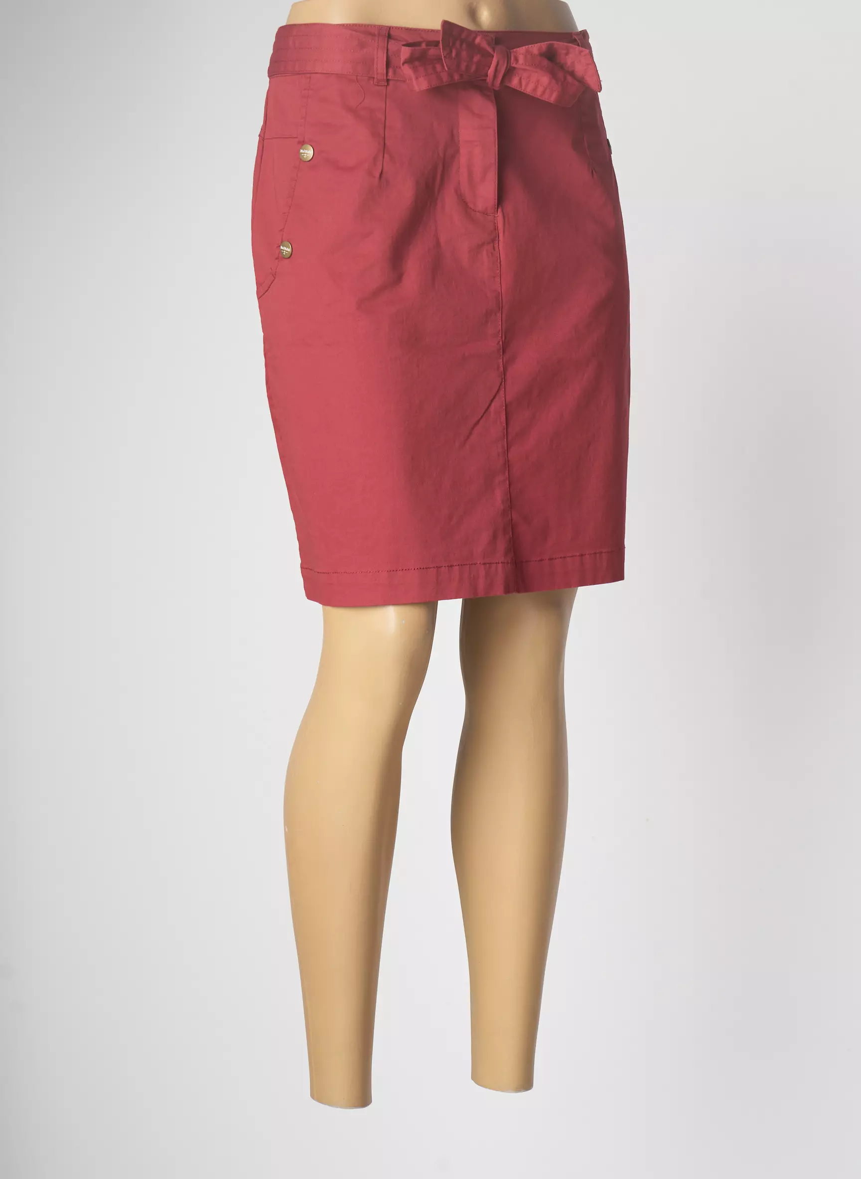 Mae Mahe Jupes Mi Longues Femme couleur rouge