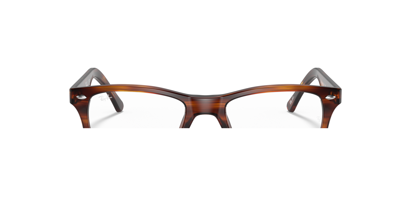 RB5228 OPTICS - Havana cu dungi strălucitoare