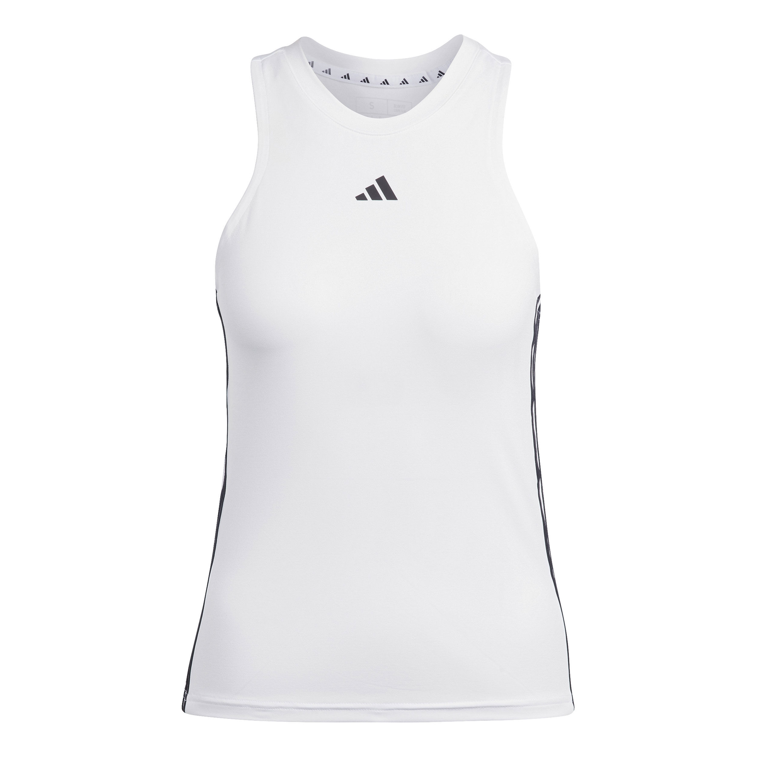 Essentials AEROREADY Train Regular 3-Stripes Tank-Top Damen - Weiß, Schwarz