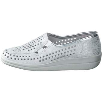 Aco Buzios Slipper in silber