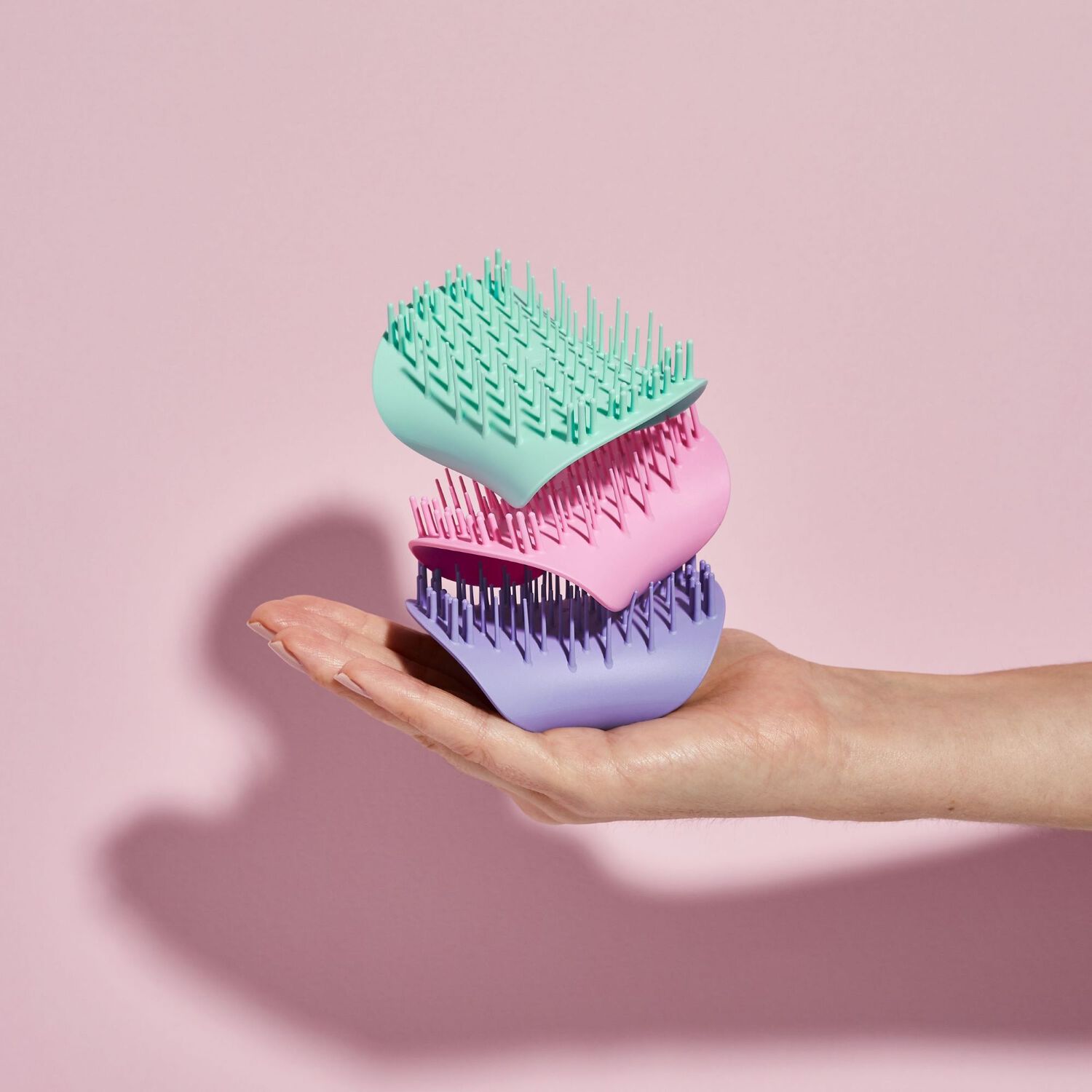 Tangle Teezer Scalp Brush Brosse Innovante Mint, Nettoyer & Soigner Cuir Chevelu