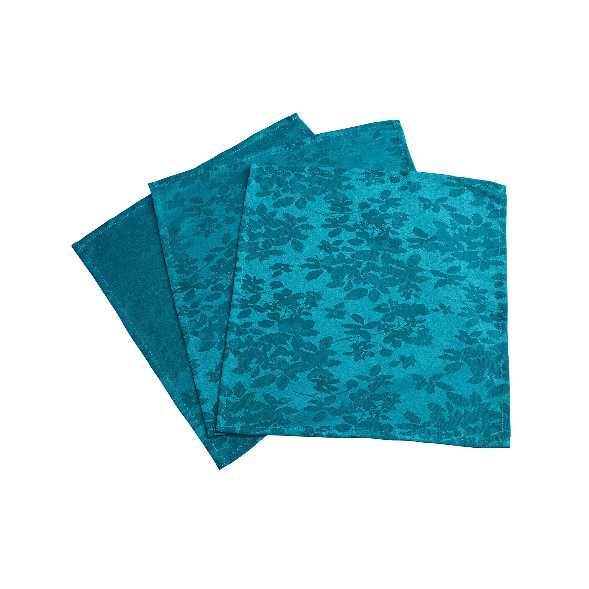 Nappe damassée feuillages Colombine