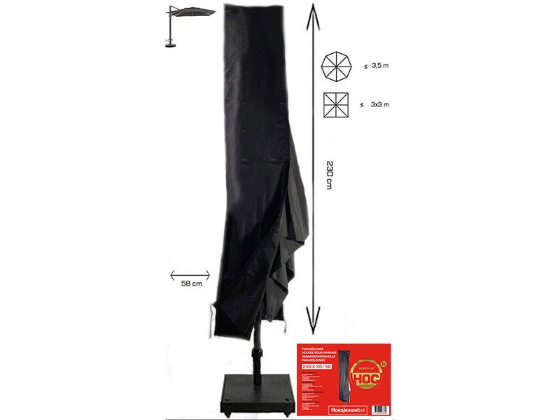 CUHOC Golden Label 230 cm parasolhoes