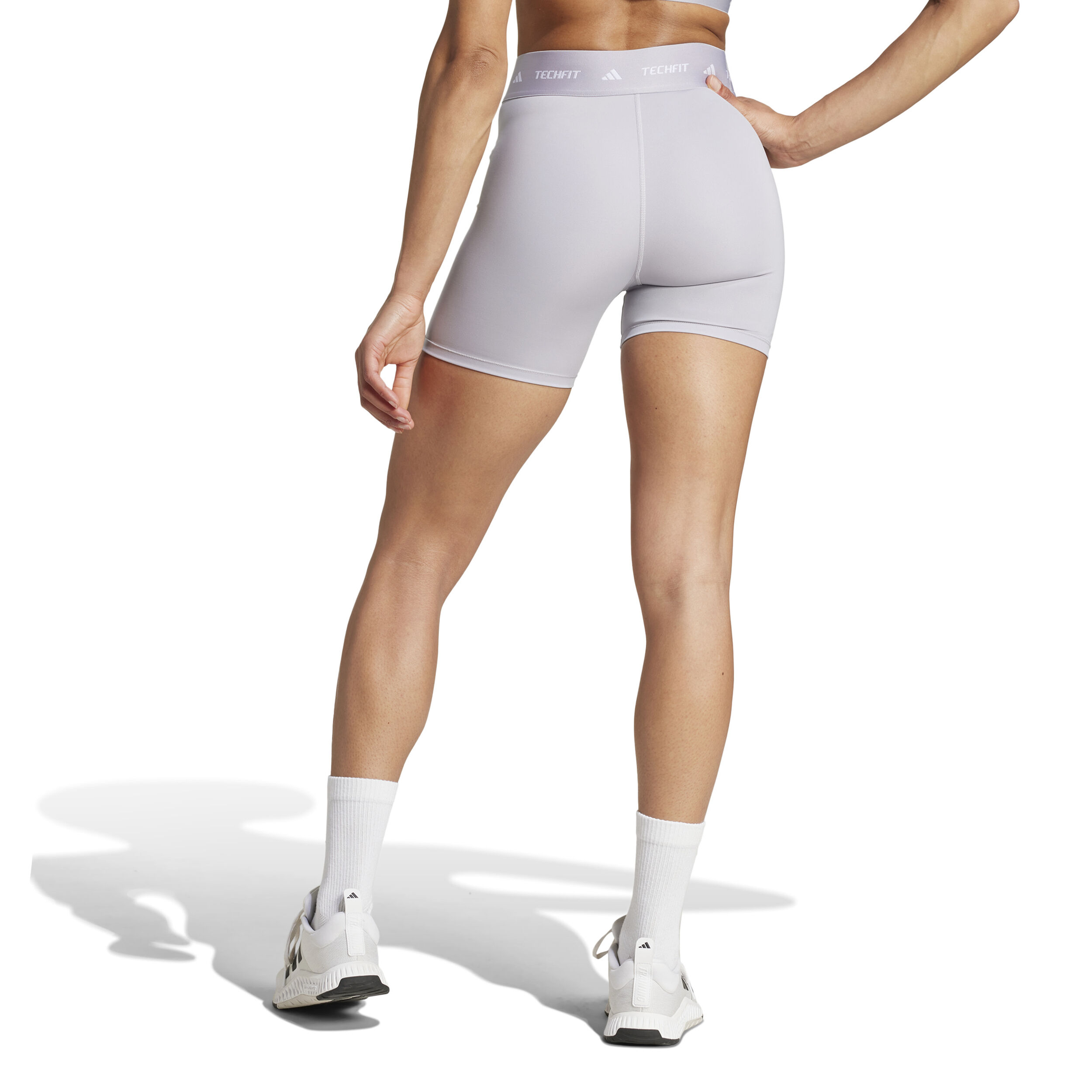 Tech-Fit Shorts Damen - Hellgrau