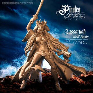 Zassaryah Wave Slasher, Half Demon 1st Mate (P- F)