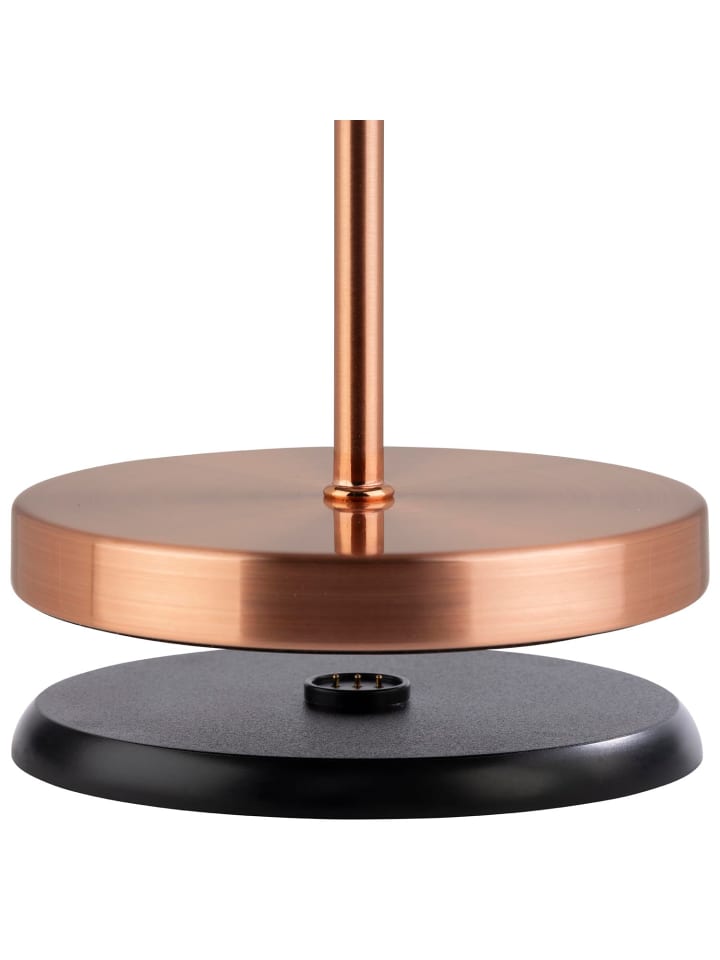 APS Tischleuchte in kupferfarben,  Ø 11 cm, H: 30,5 cm, B: 11 cm, L: 11 cm, Metall günstig kaufen onesize