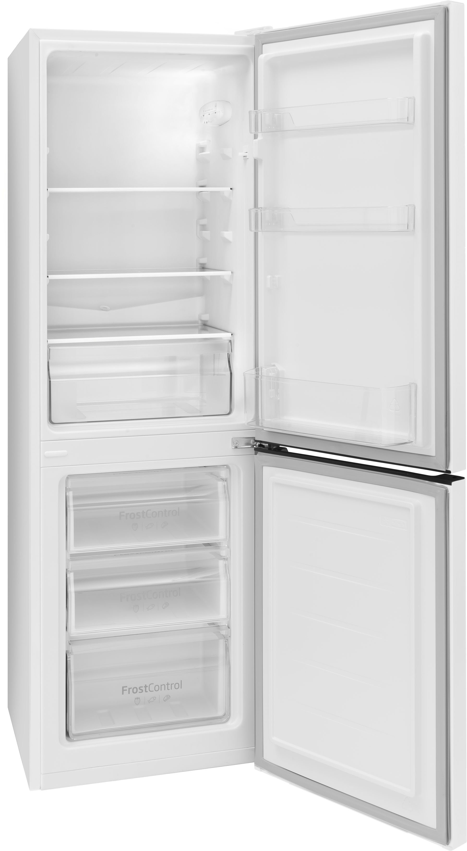 Amica Kühl-/Gefrierkombination KGCL 384 155-1 W, 144 cm hoch, 47,4 cm breit