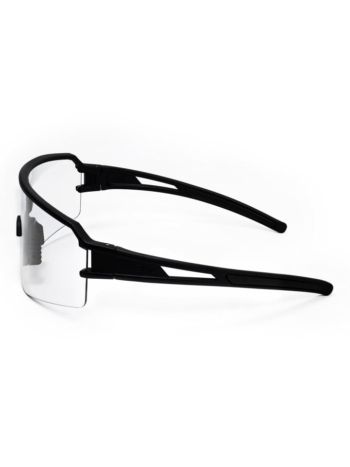 YEAZ SUNSPOT Sport-Sonnenbrille weiß/transparent in schwarz / transparent günstig kaufen onesize