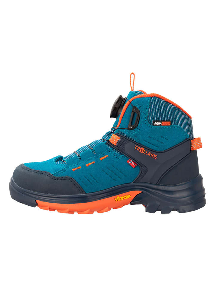 Trollkids Leder-Wanderschuhe 