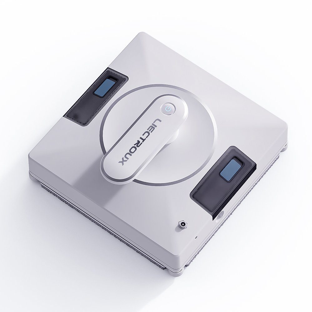LIECTROUX Fensterputzroboter YW509 Fensterreiniger-Roboter mit doppelseitigem Wassersprühen, 3000 PA, 500 mAh Eingebaut (UPS), 3 automatische Reinigungsmodi