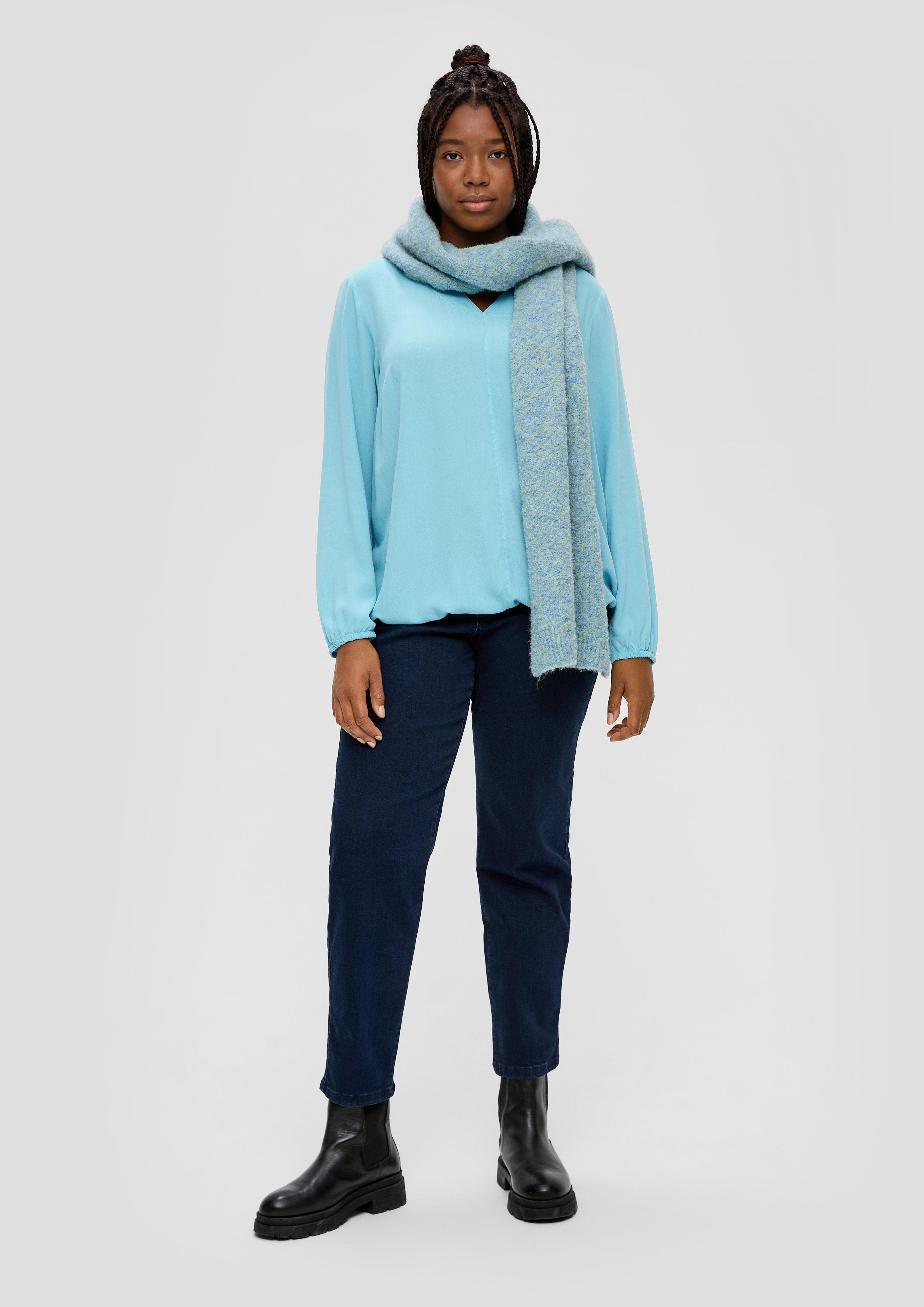 Crêpe-Bluse aus Viskose  2139314-6043