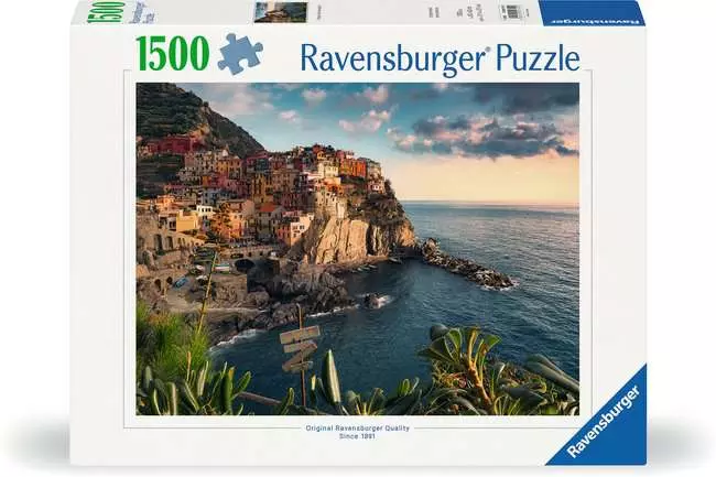 Puzzle 1500 Teile - Blick auf Cinque Terre