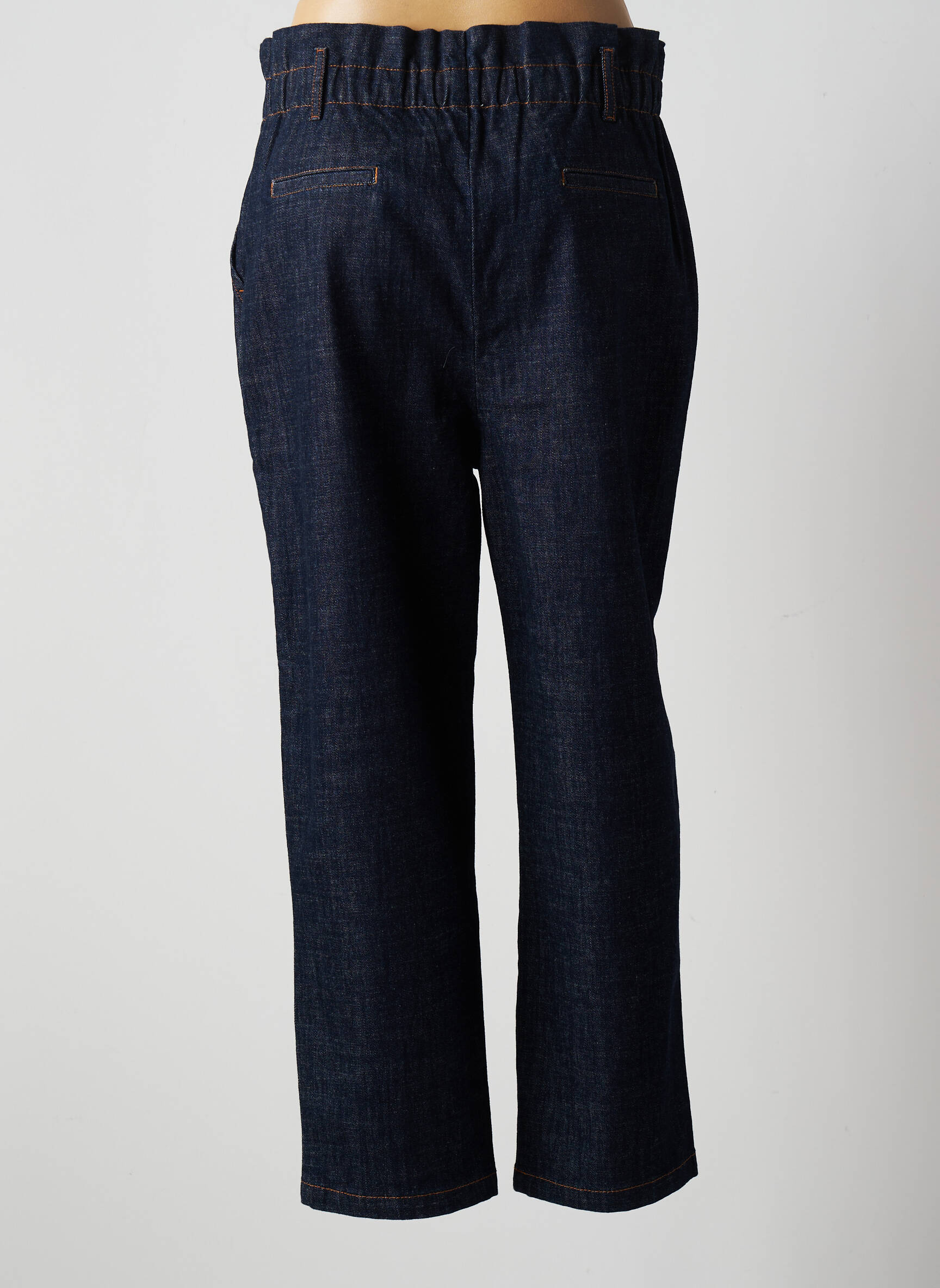 Hod Jeans Coupe Droite Femme couleur bleu