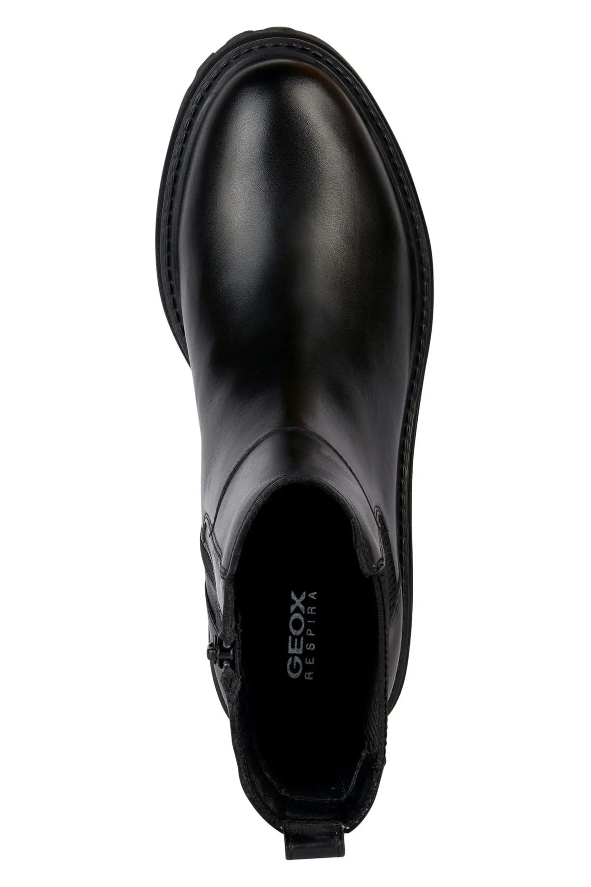 Geox  Stiefelette - Schwarz - Blockabsatz