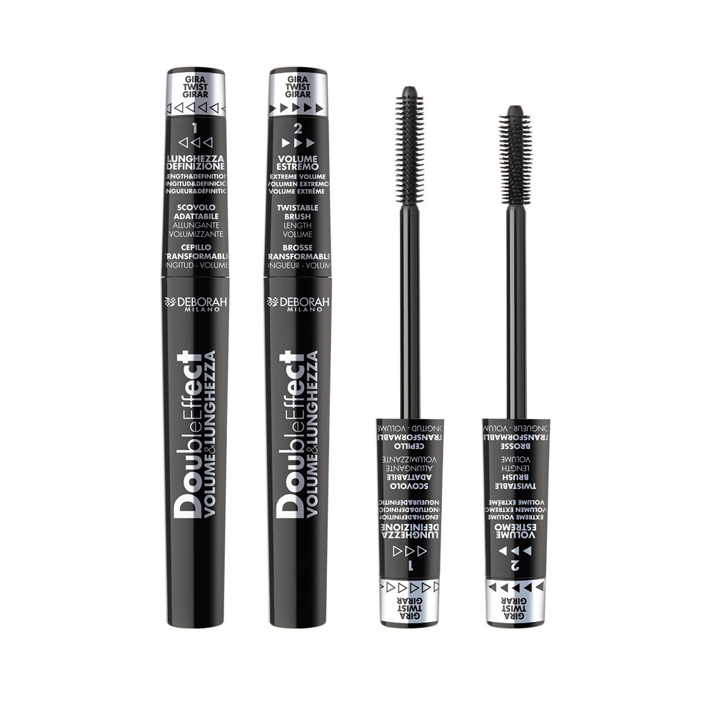 deborah milano Double Effect Volume&Length Mascara MASCARA