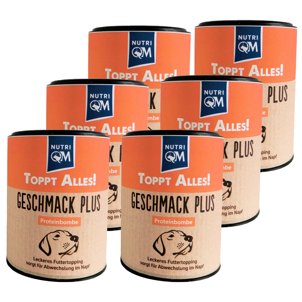 PetCom NutriQM Toppt Alles! Proteinbombe 50 g - 6er Set