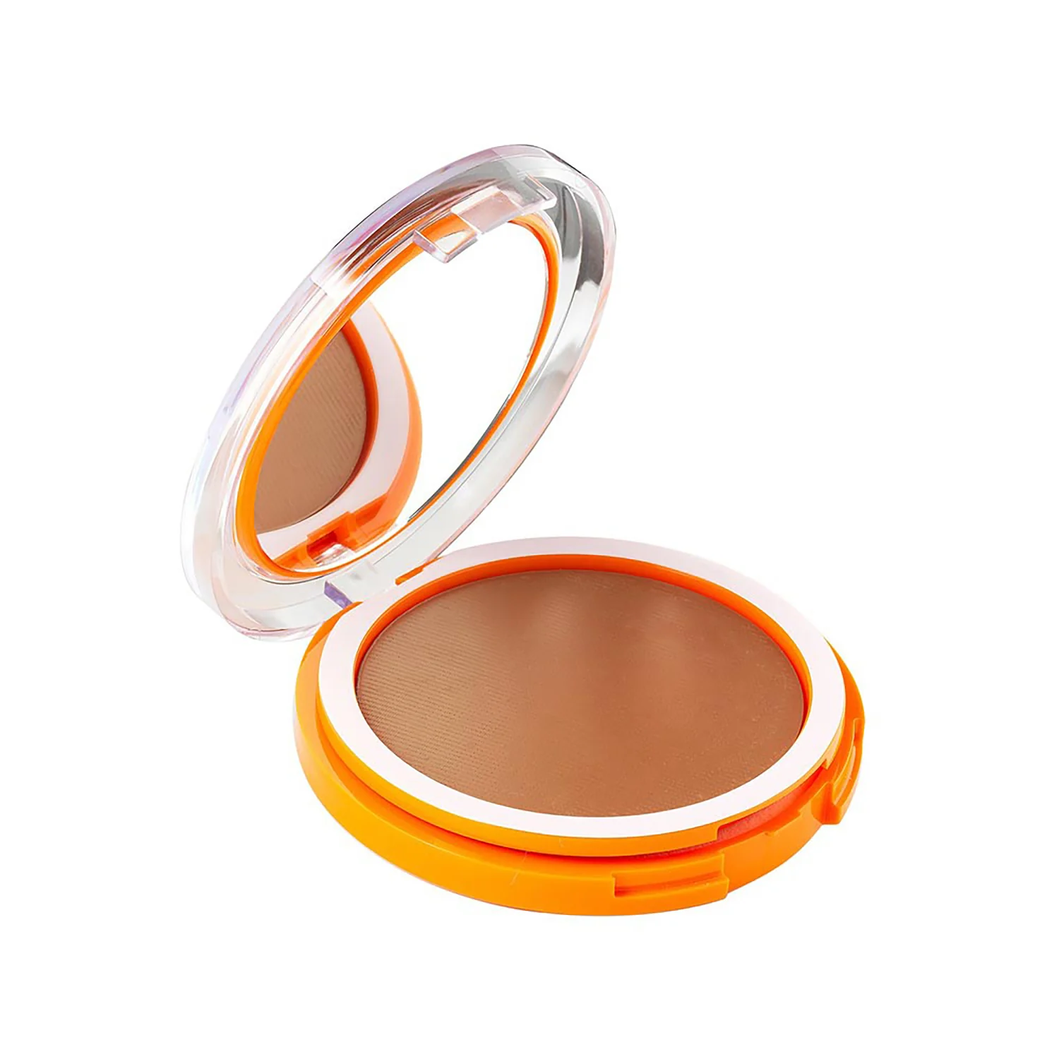 Base de maquillaje compacta Sun Secret con protección solar SPF50+ - Maquillaje facial con protección solar, protector solar facial de alta protección, base de maquillaje compacta