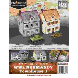 WW2 Normandy Townhouse #3 (PREPAINTED)