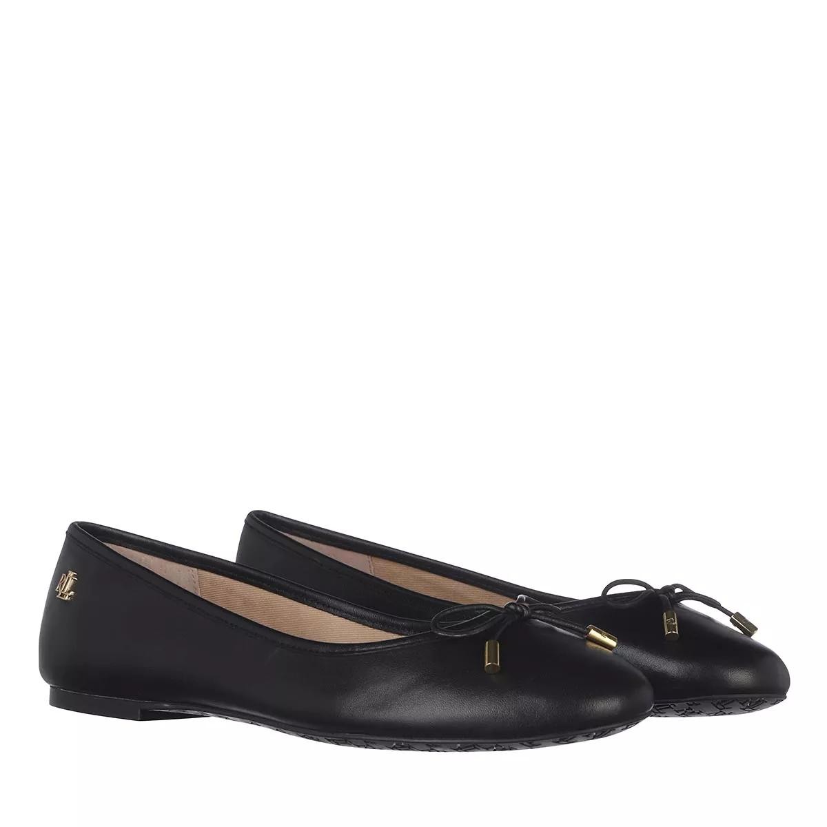 RALPH LAUREN Ballerinas schwarz Ballerina
