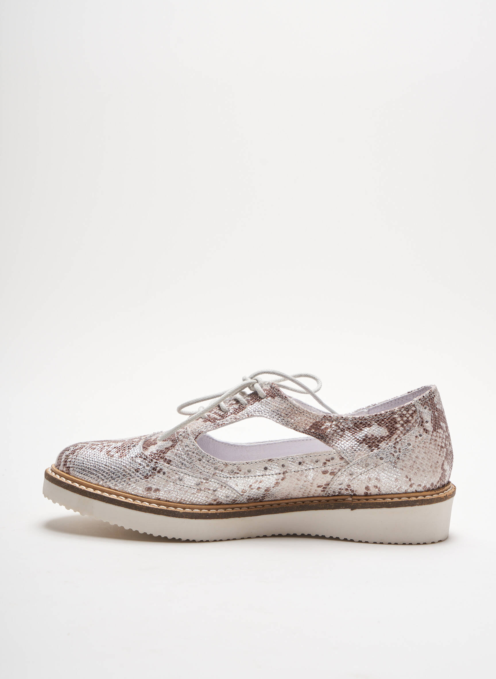 Geo Reino Derby Femme couleur gris