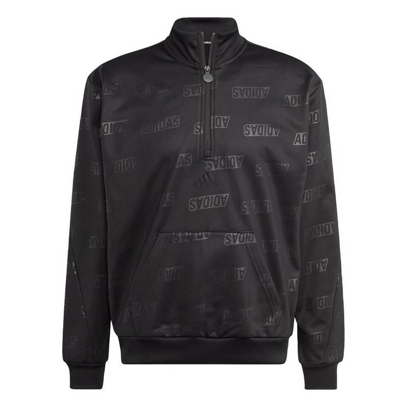 adidas Embossed Quarter-Zip Sweatshirt Sweatshirt Herren