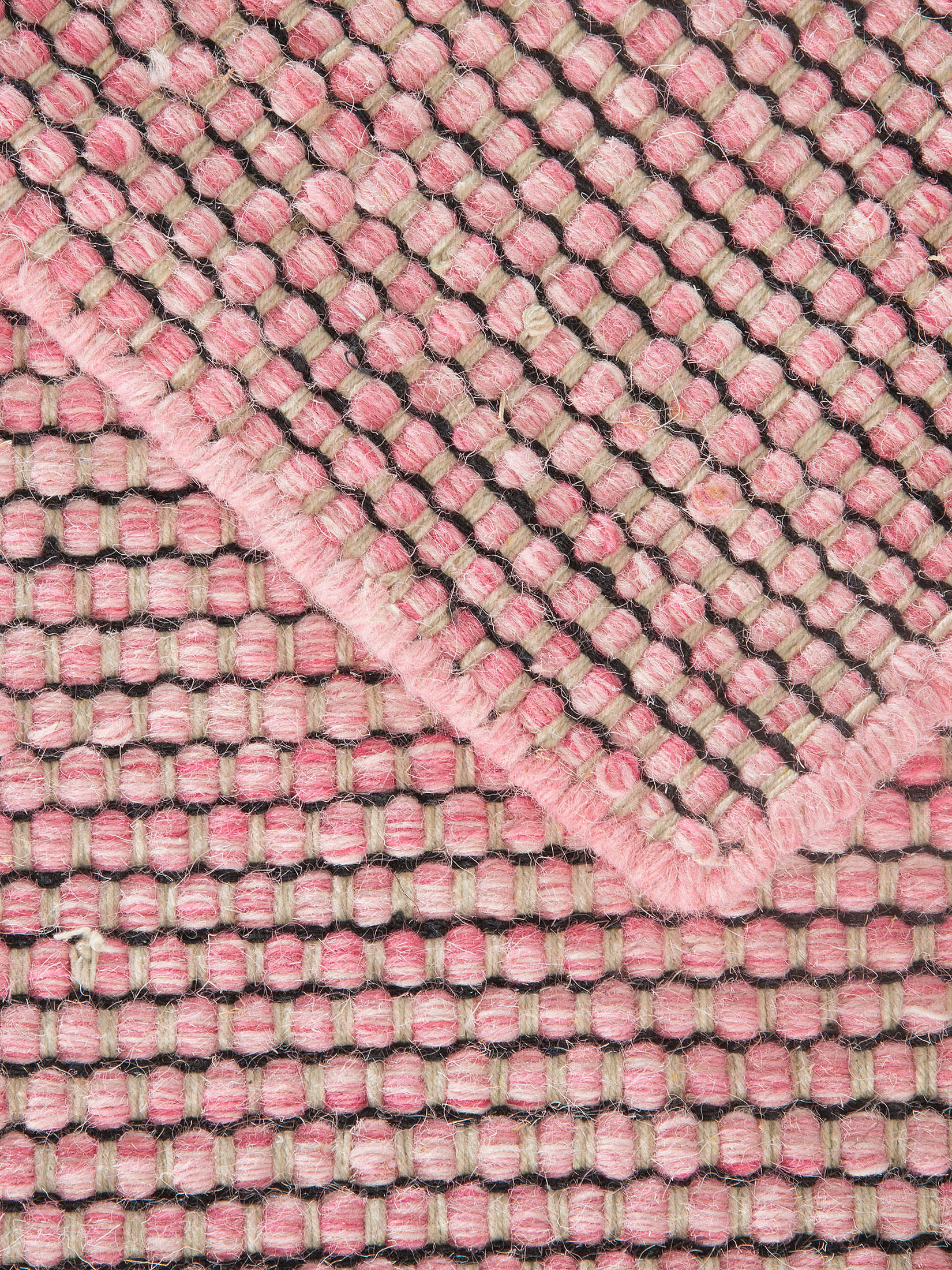 Brunbjerg Woll-Teppich, Rose